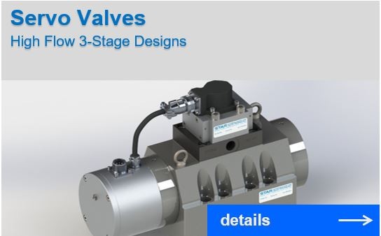 Servo Valves high flow 3-stage 